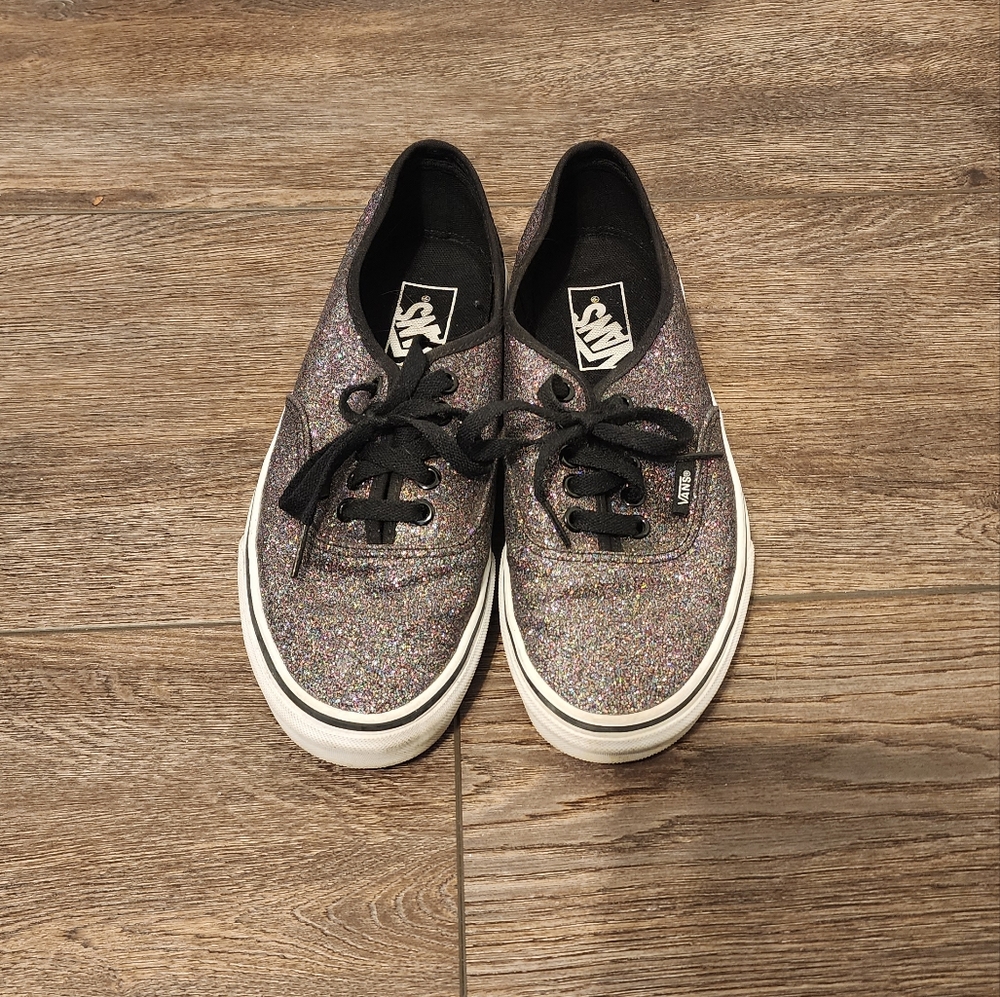 Vans Glitter Womens Shoes 8